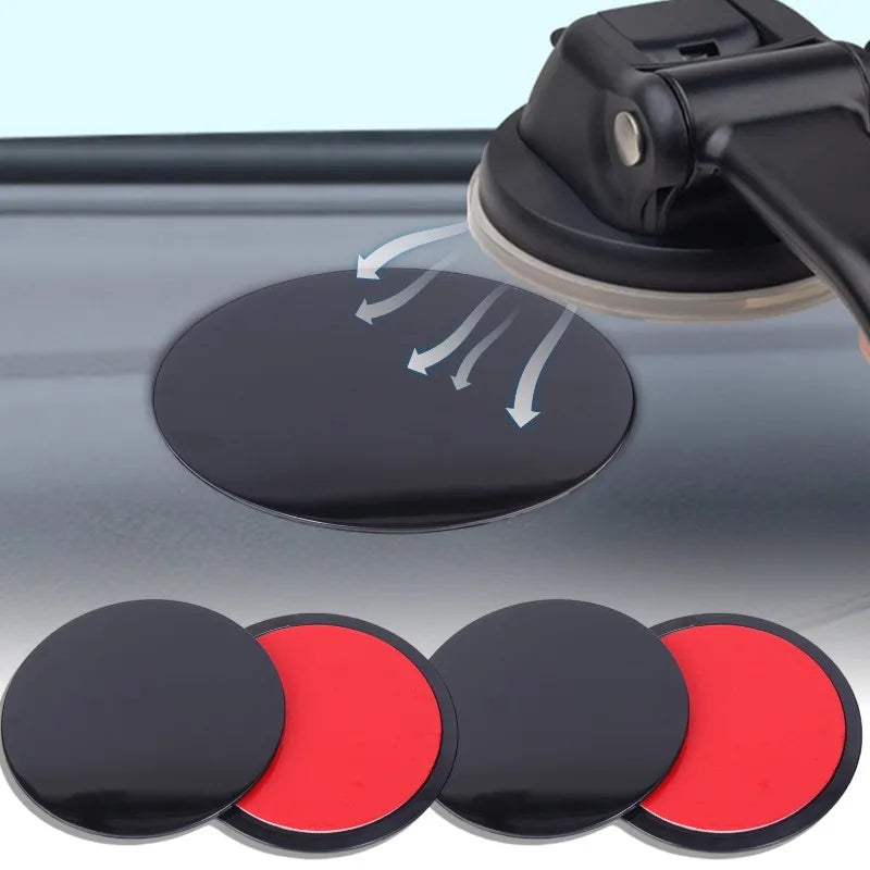 2/1PCS Car Phone Holder Stickers Suction Cup Adhesive Dashboard Mount Disc Pad Base for GPS Phone Stand Holder Bracket Stickers