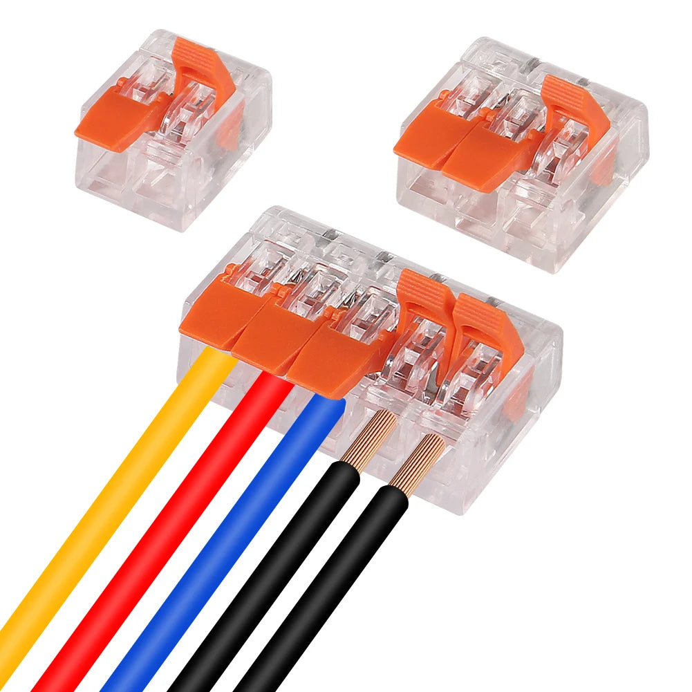 10-75 Pcs Orange Universal Type Quick Plug-in Terminals,Electrical Equipment Connectors,Wire Connector Terminals,250V/32A