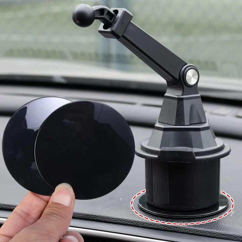 2/1PCS Car Phone Holder Stickers Suction Cup Adhesive Dashboard Mount Disc Pad Base for GPS Phone Stand Holder Bracket Stickers