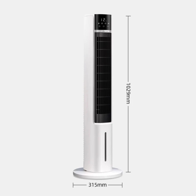 4.5L Ice Cooling Portable Air Conditioner‌ 12 Speeds Mist Spray  Humidifier 12H Timer Water-Cooled Fan for Bedroom/Patio Use