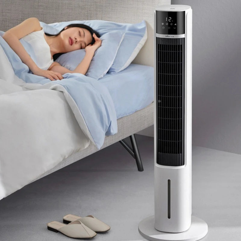 4.5L Ice Cooling Portable Air Conditioner‌ 12 Speeds Mist Spray  Humidifier 12H Timer Water-Cooled Fan for Bedroom/Patio Use