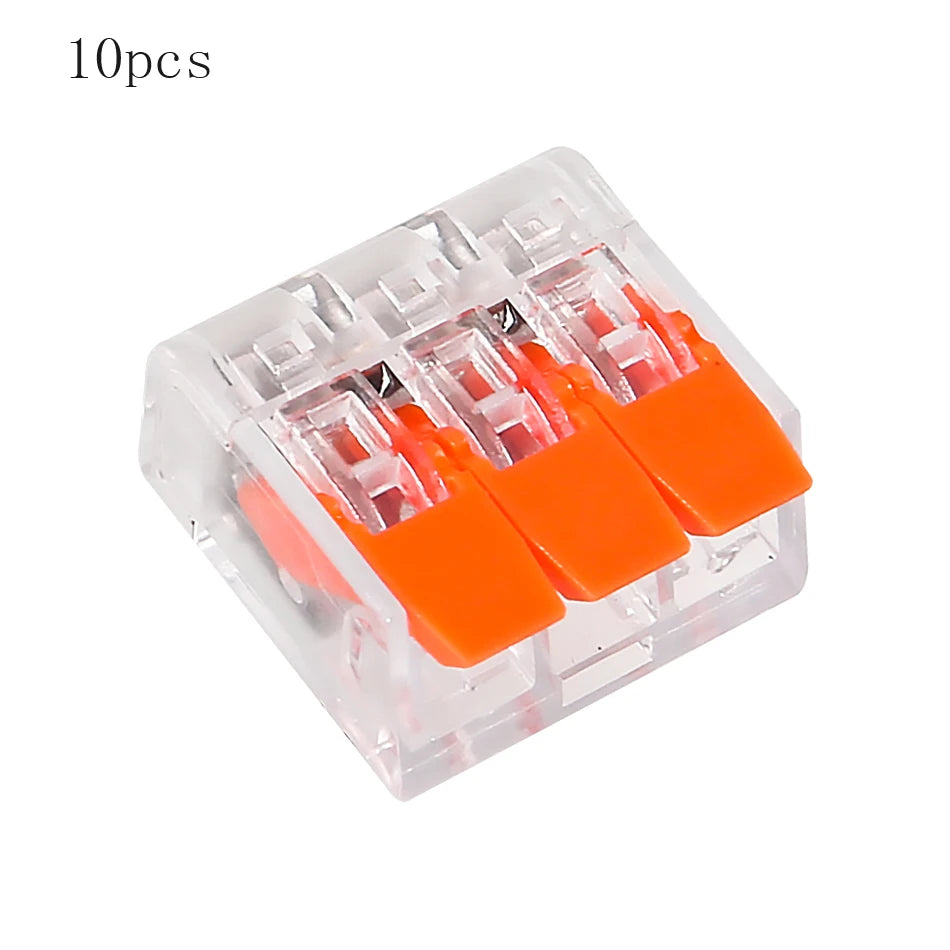 10-75 Pcs Orange Universal Type Quick Plug-in Terminals,Electrical Equipment Connectors,Wire Connector Terminals,250V/32A